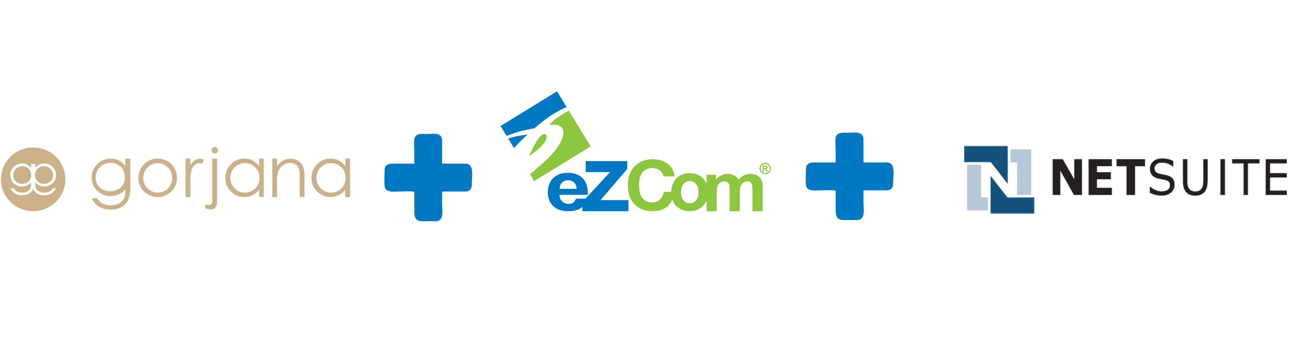 Gorjana plus eZCom plus NetSuite