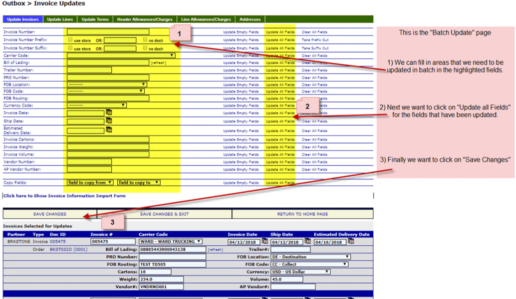 eZCom's Lingo software invoice updates tool